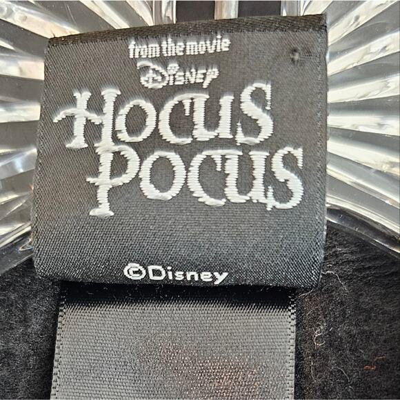 Disney Hocus Pocus Daughters of Darkness Bell Sleeve Pouch Hooded Sweatshirt Med - Picture 6 of 10